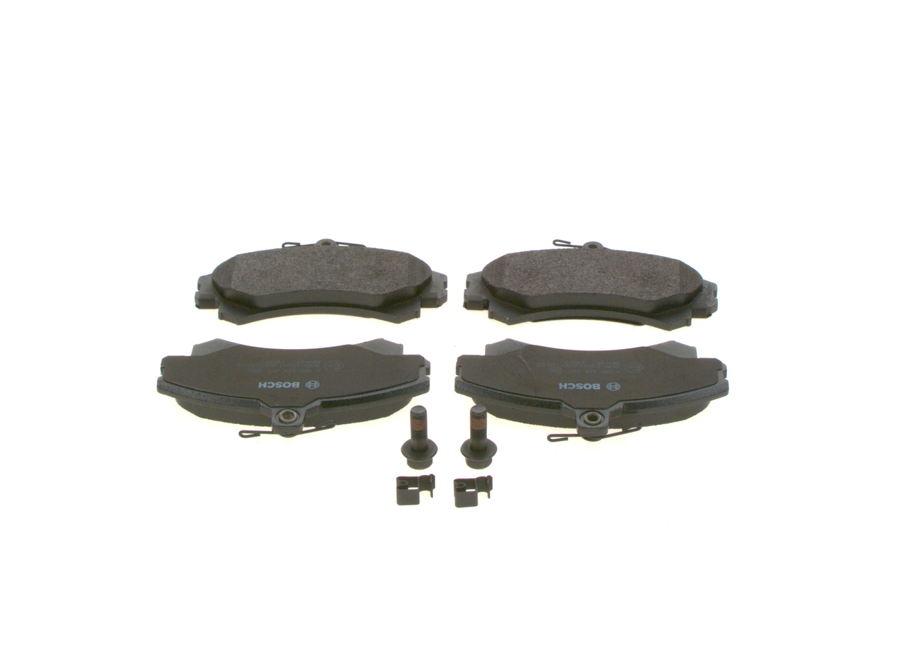 BOSCH 0 986 424 371 Sada brzdových destiček, kotoučová brzda MITSUBISHI COLT 6 (Z3A, Z2A) 105 HP Benzín cena