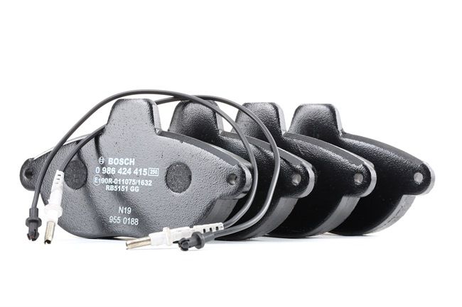 BOSCH 0 986 424 415 Remblokken FIAT Scudo Station wagon (220_) 69 Pk Diesel kosten