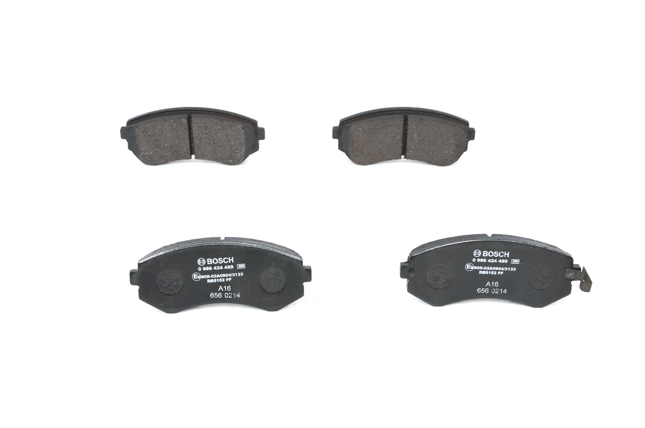 BOSCH 0 986 424 489: Juego de pastillas de freno