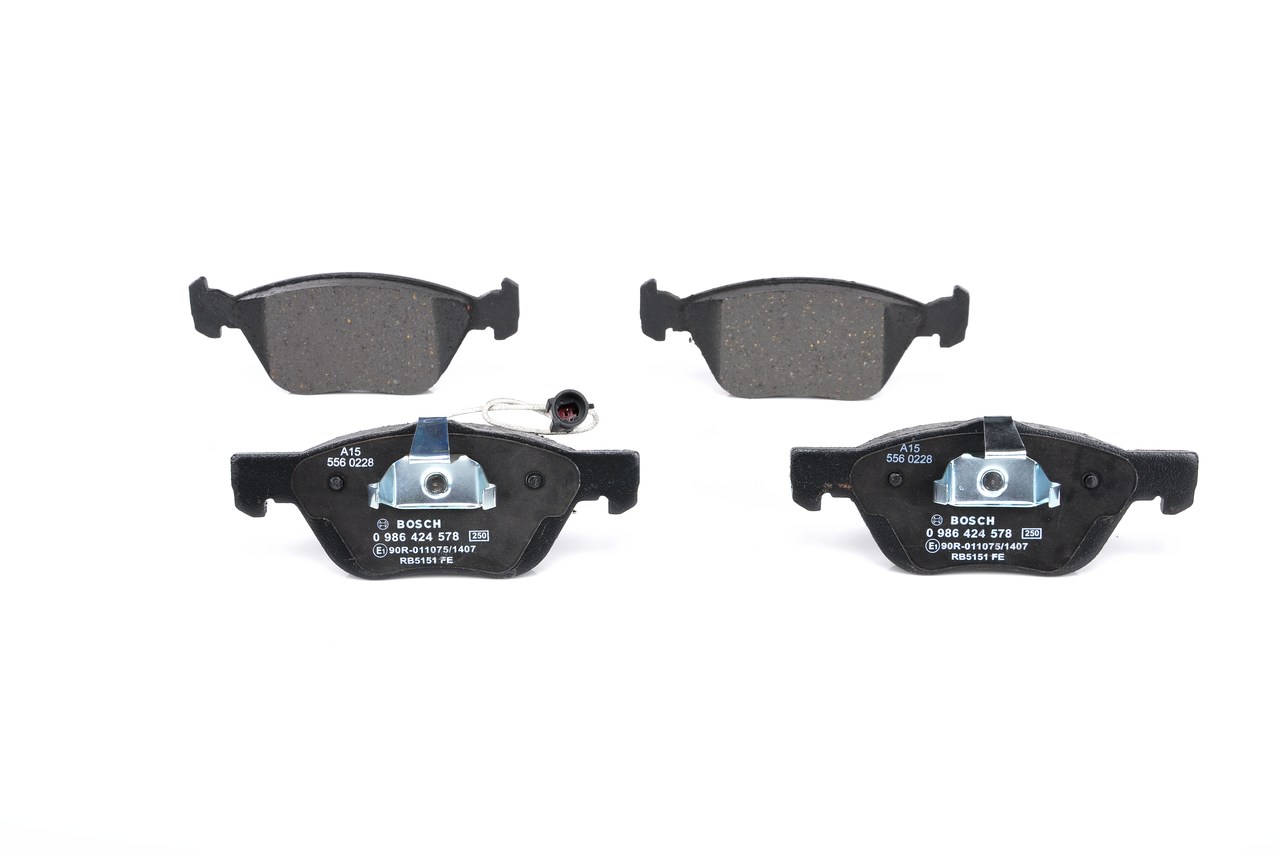 BOSCH 0 986 424 578 Kit pastiglie freni ALFA ROMEO 166 (936) 150 CV Diesel costo