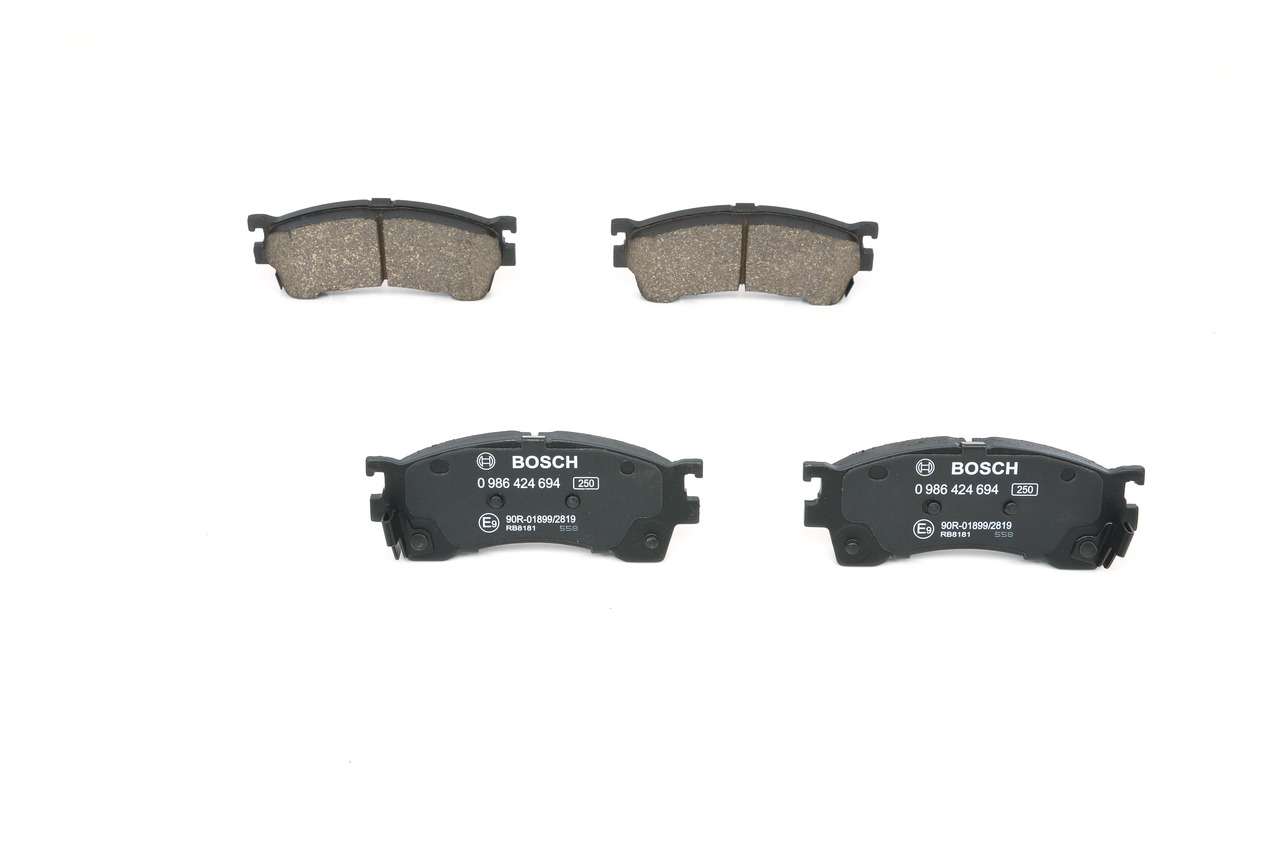 BOSCH 0 986 424 694 Remblokken MAZDA 626 V Hatchback (GF) 90 Pk Benzine kosten