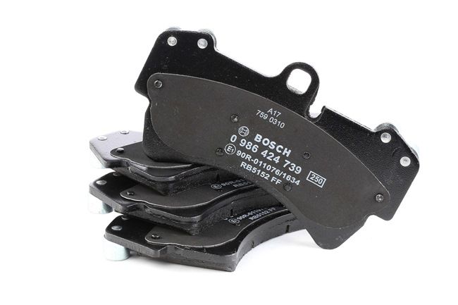 BOSCH 0 986 424 739 Τακάκια φρένων AUDI Q7 (4LB) 204 PS Πετρέλαιο κόστος