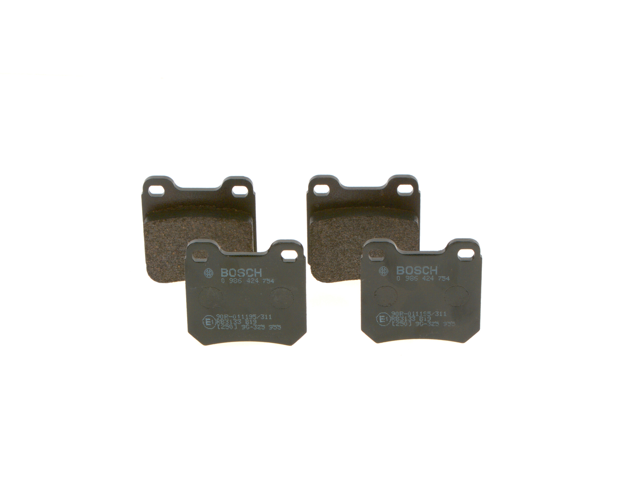 BOSCH 0 986 424 754: Plaquettes de frein