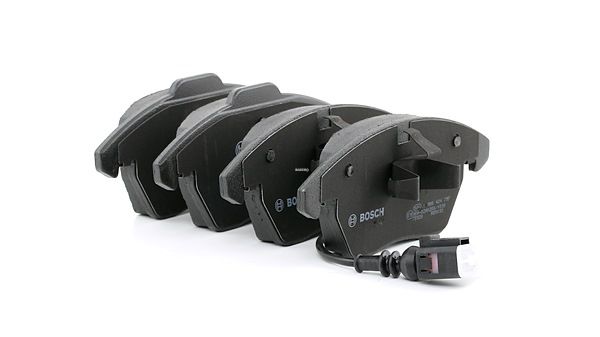 BOSCH 0 986 424 797: Τακάκια φρένων με αντικραδασμικό έλασμα, με κλιπ εμβόλου, με οδηγίες τοποθέτησης