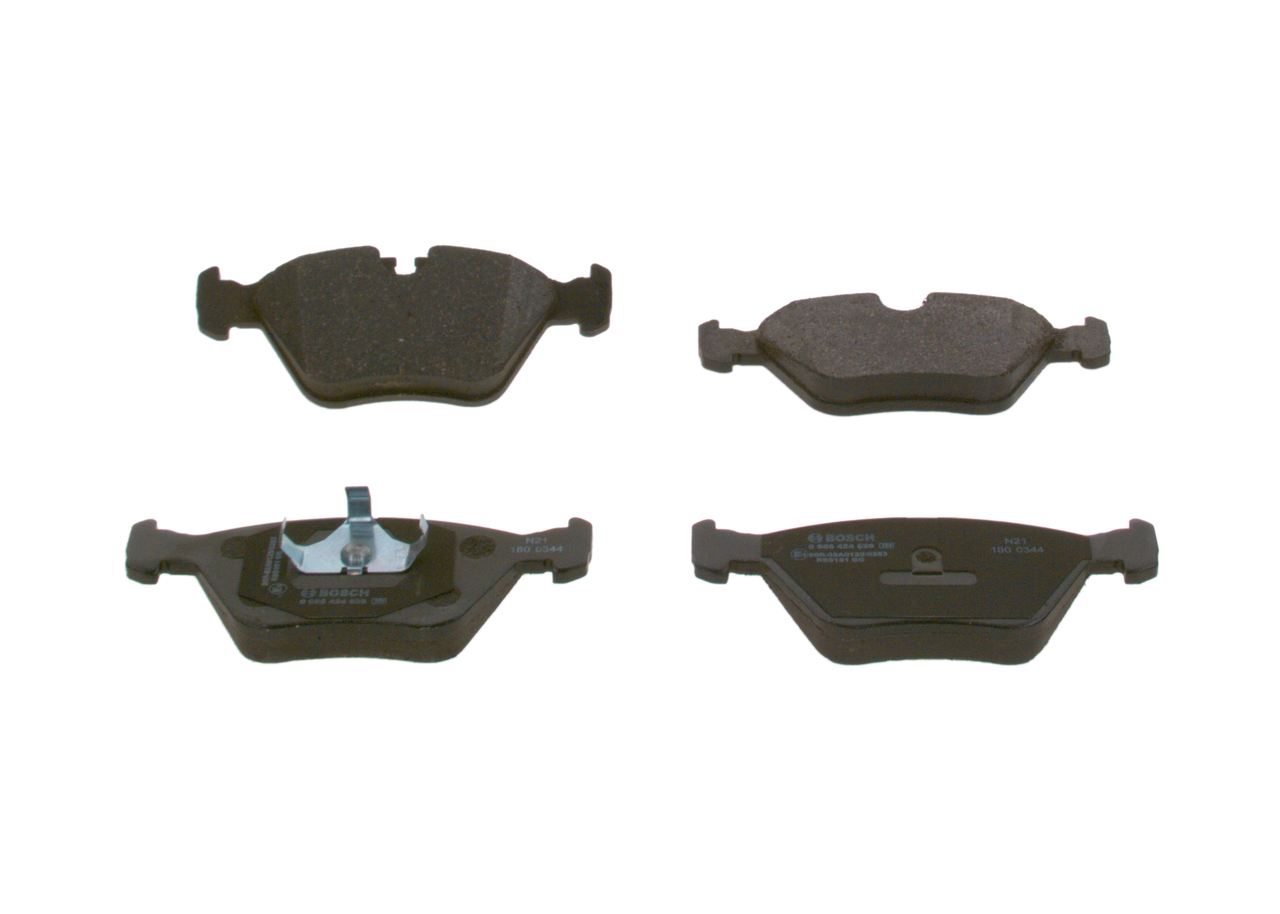 BOSCH 0 986 424 828 Stabdžių kaladėlės DAIMLER DAIMLER XJ (X30_) 284 AG benzinas kaina