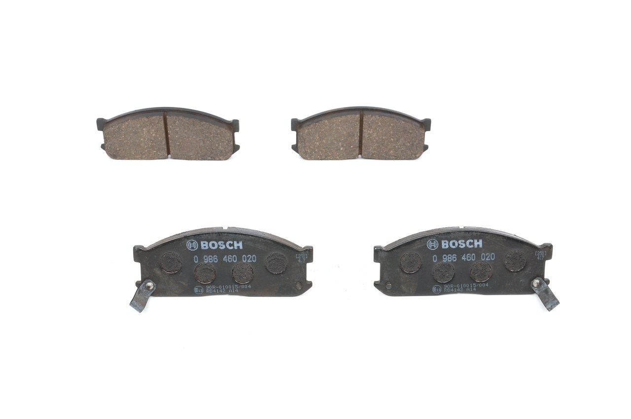 BOSCH 0 986 460 020 Piduriklotsid KIA Besta Van 70 hj Diisel hind