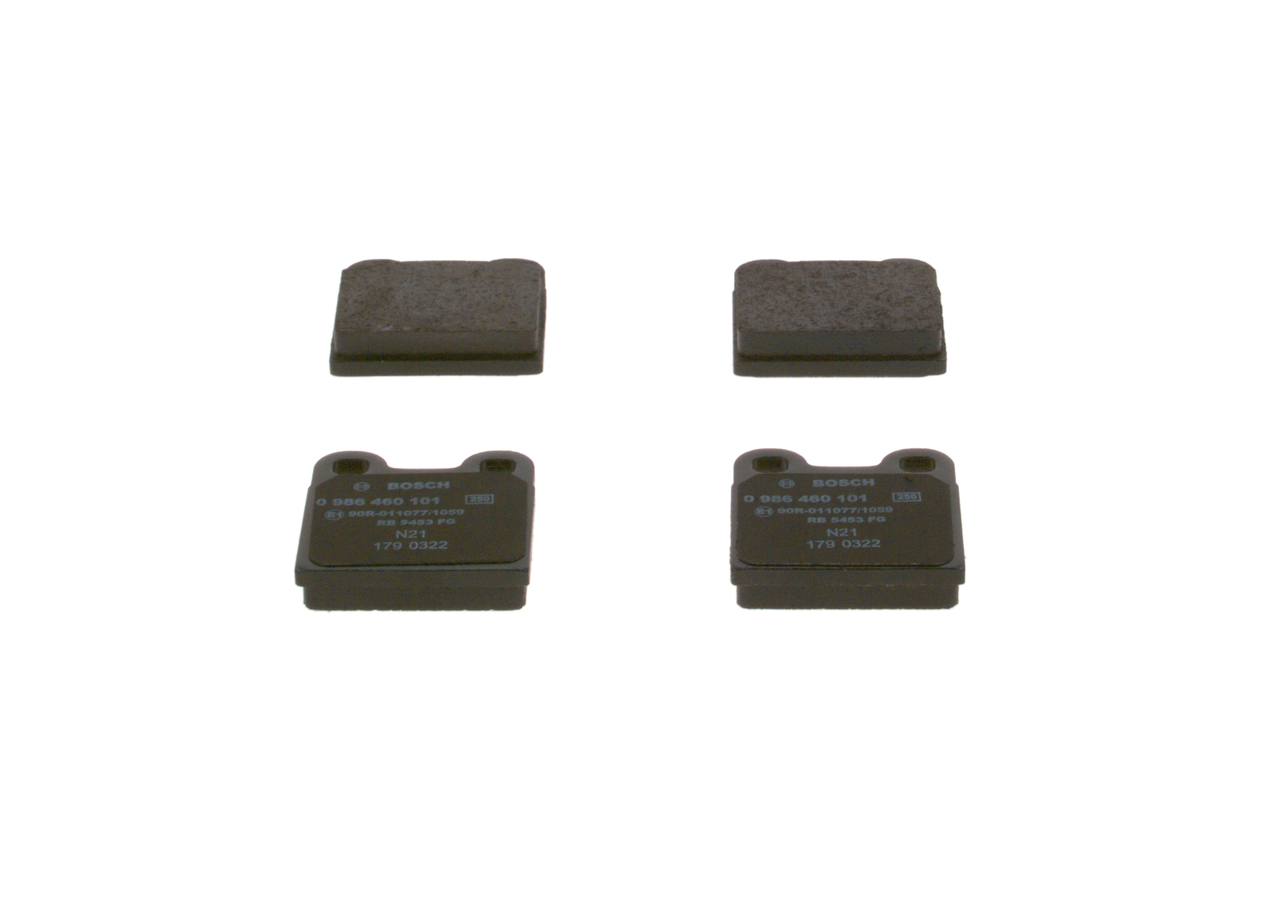 BOSCH 0 986 460 101 Bromsbelägg VW KAEFER 50 hk Bensin kostnad