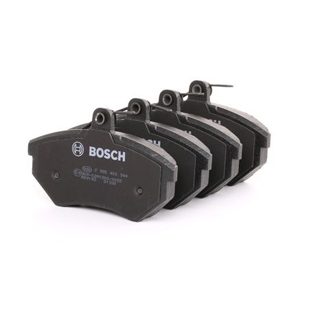 BOSCH 0 986 460 944: Juego de pastillas de freno Chapa antichirridos, con instrucciones de montaje