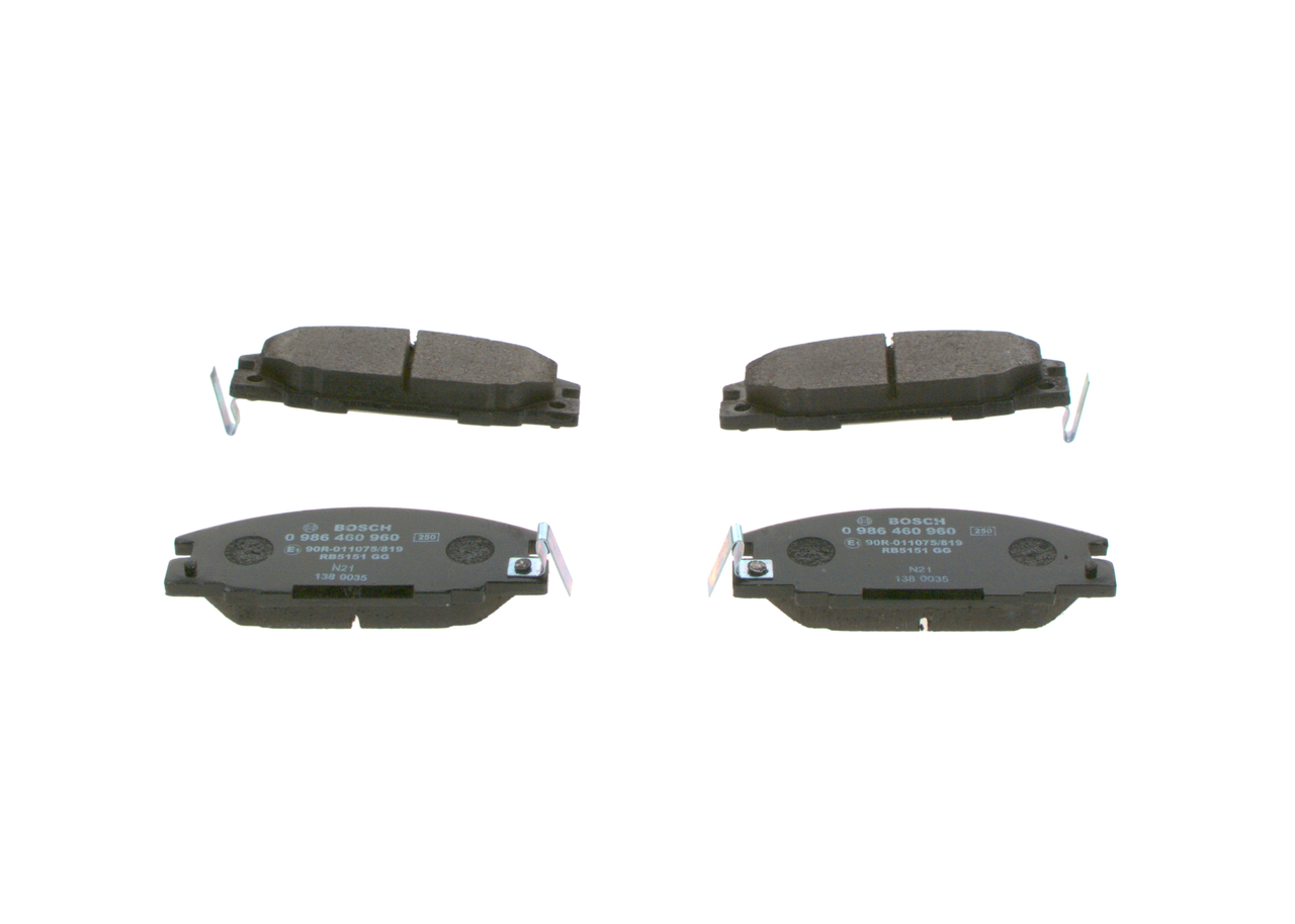 BOSCH 0 986 460 960 Remblokken OPEL Frontera A SUV (U92) 113 Pk Diesel kosten