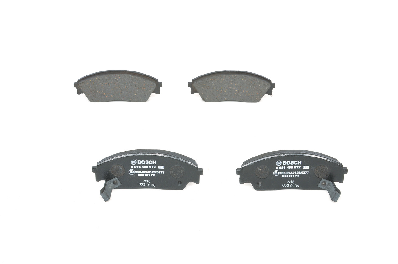 BOSCH 0 986 460 972 Bremsbeläge HONDA CIVIC 4 Stufenheck (ED) 82 PS Benzin Kosten