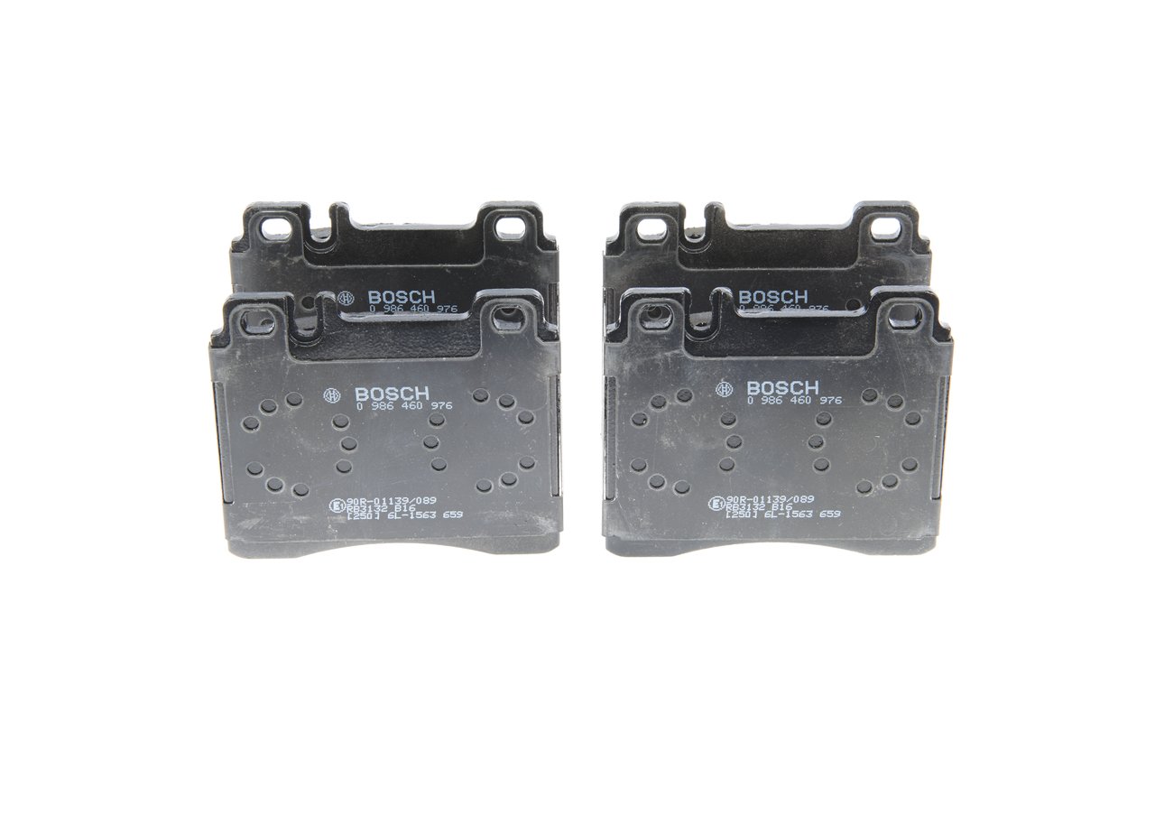 BOSCH 0 986 460 976: Bremsbeläge mit Anti-Quietsch-Blech