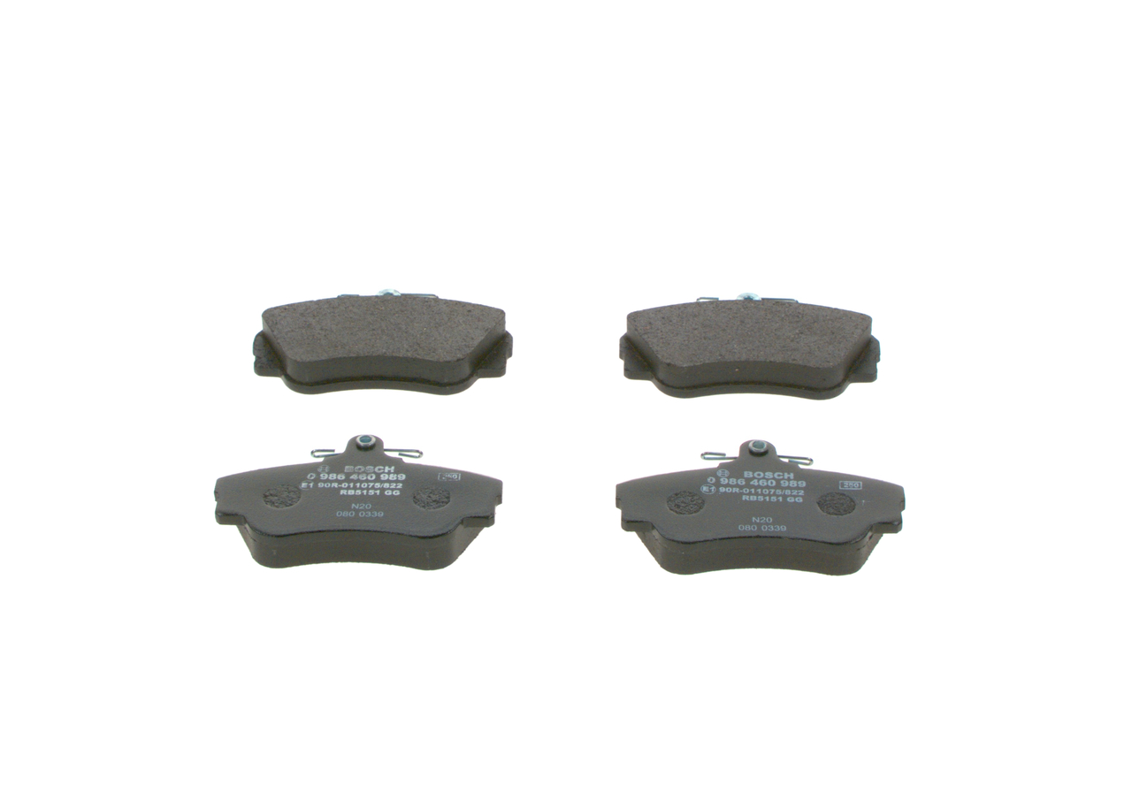 BOSCH 0 986 460 989: Bremsbeläge