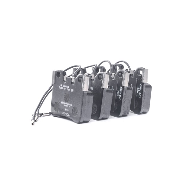 BOSCH 0 986 461 130: Juego de pastillas de freno con clip de émbolo