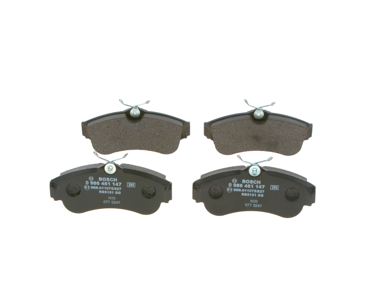 BOSCH 0 986 461 147: Bremsbeläge
