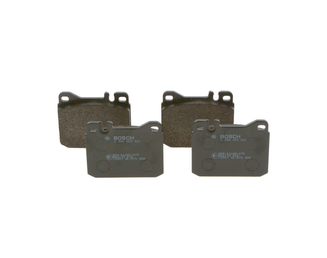 BOSCH 0 986 463 921: Juego de pastillas de freno