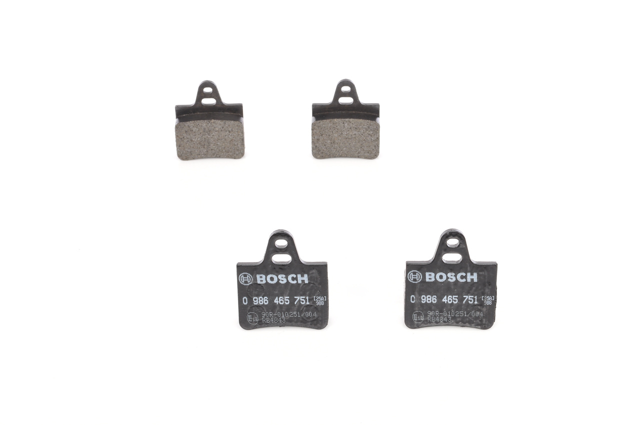 BOSCH 0 986 465 751 Bremsbeläge CITROЁN BX (XB-_) 159 PS Benzin Kosten