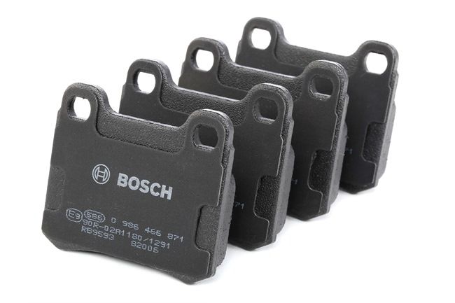 BOSCH 0 986 466 871 Τακάκια φρένων MERCEDES-BENZ C-class Sedan (W202) 150 PS Βενζίνη κόστος