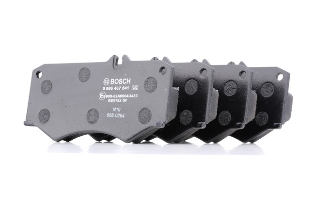 BOSCH 0 986 467 841 Remblokken VOLKSWAGEN LT 40-55 I Flatbed Vrachtwagen / Chassis (293-909) 102 Pk Diesel kosten