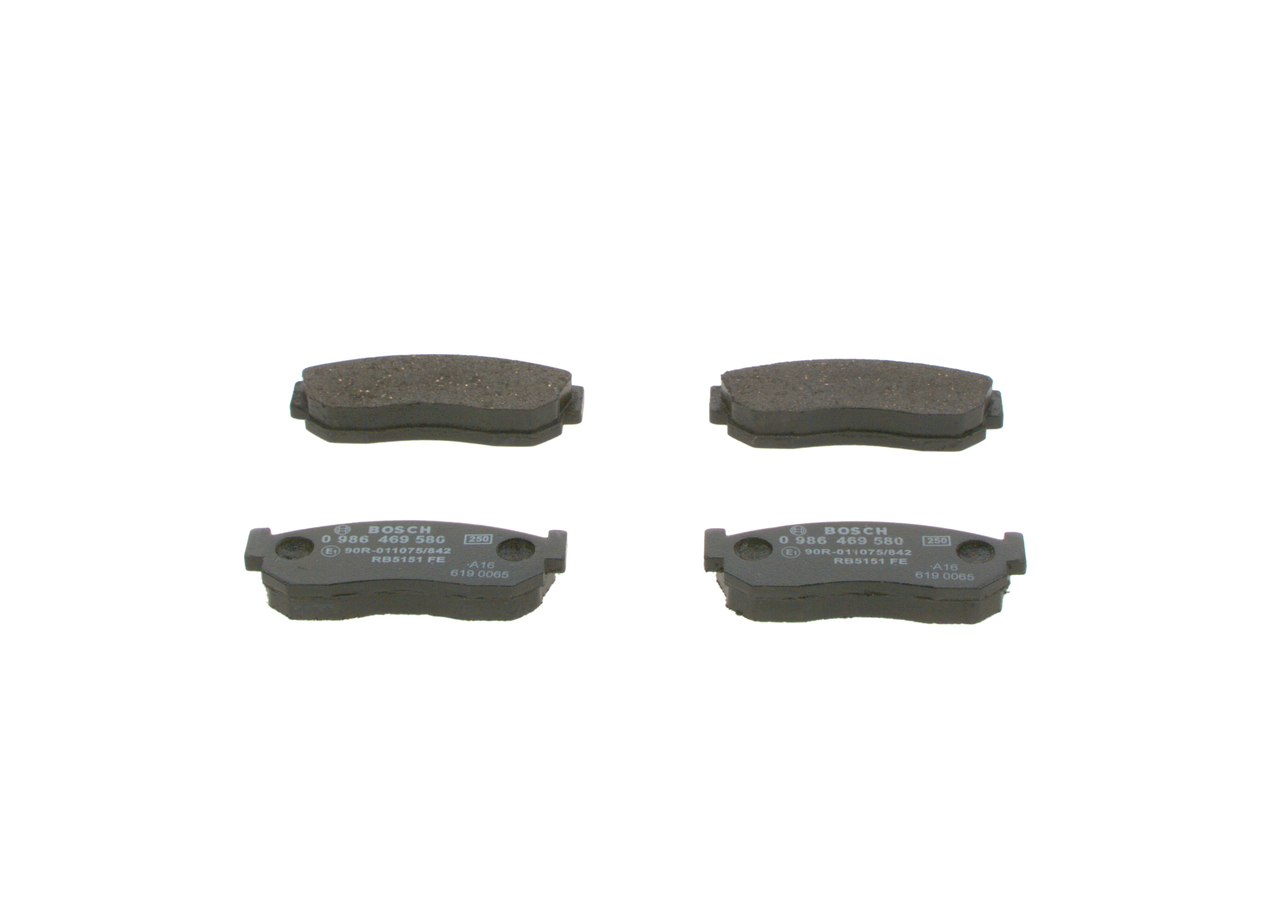 BOSCH 0 986 469 580: Bromsbelägg