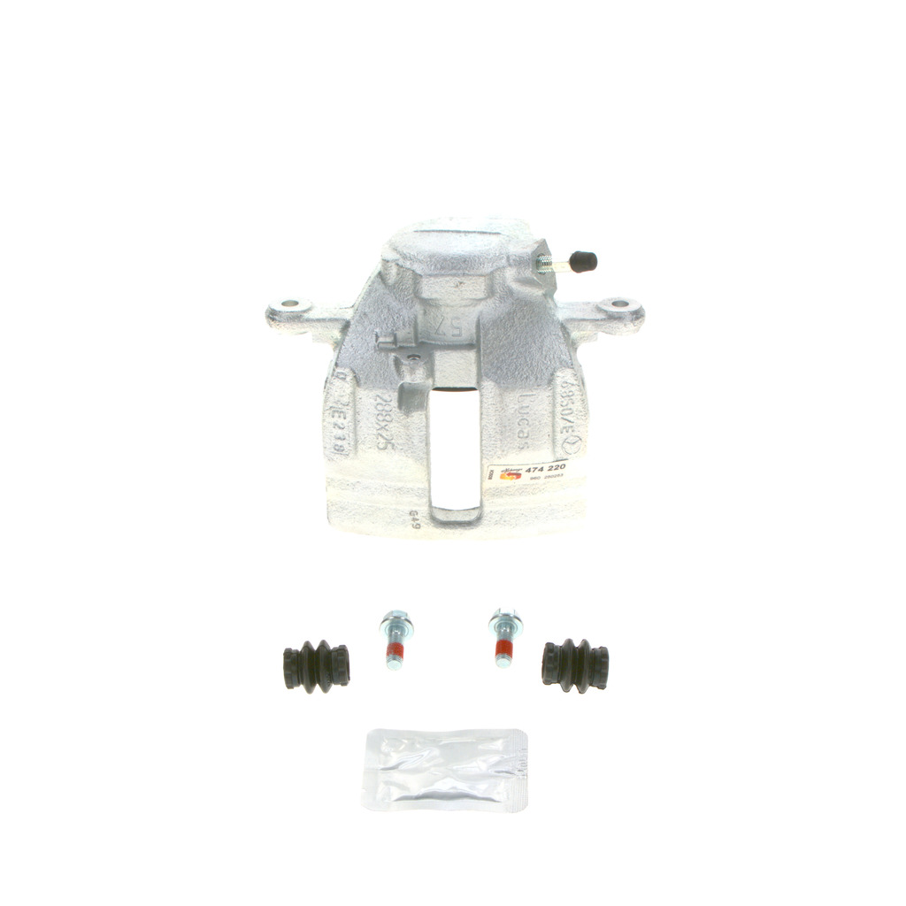BOSCH 0 986 474 220 Δαγκάνα φρένων MERCEDES-BENZ C-class T-modell (S203) 163 PS Βενζίνη κόστος
