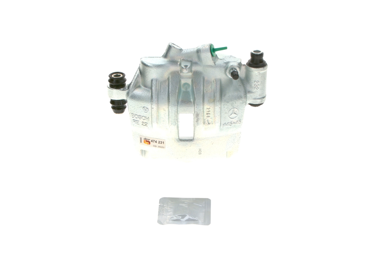 BOSCH 0 986 474 231 Remklauw MERCEDES-BENZ SPRINTER 3-t Open laadbak/ Chassis (903) 122 Pk Diesel kosten