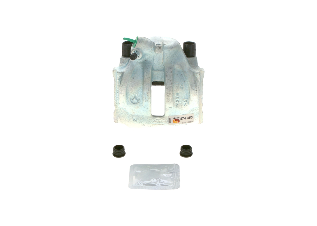 BOSCH 0 986 474 353 Remklauw MERCEDES-BENZ SPRINTER 3-t Open laadbak/ Chassis (903) 122 Pk Diesel kosten