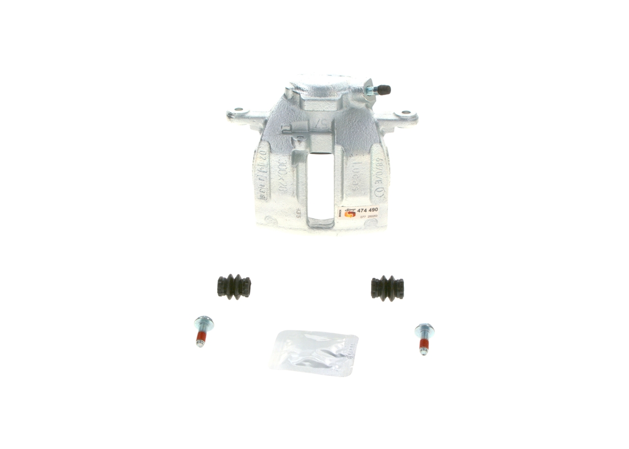 BOSCH 0 986 474 490 Δαγκάνα φρένων MERCEDES-BENZ C-class T-modell (S203) 163 PS Πετρέλαιο κόστος