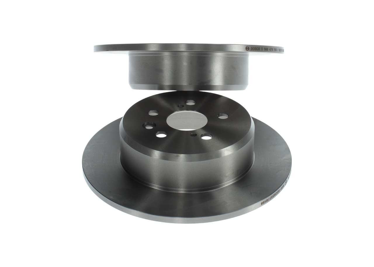 BOSCH 0 986 479 243: Piduriketas Ø: 288mm, täis, Ø: 288mm, õlitatud