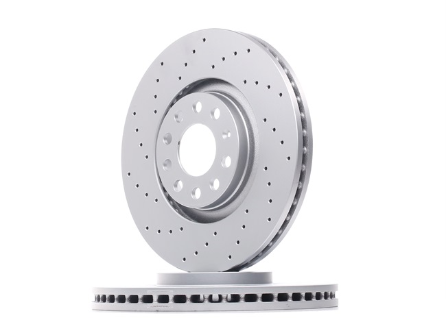 BOSCH 0 986 479 258: Disco de freno Ø: 320mm, perforado, ventilado, Ø: 320mm, revestido