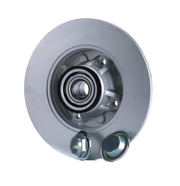 BOSCH 0 986 479 400: Brzdový kotouč R: 249mm, plný, R: 249mm, nátěr, s ložiskem (kola), s ABS senzorem
