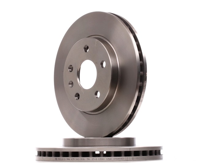 BOSCH 0 986 479 543 Stabdžių diskas VAUXHALL Insignia Mk1 (A) (G09) 190 AG dyzelinas kaina