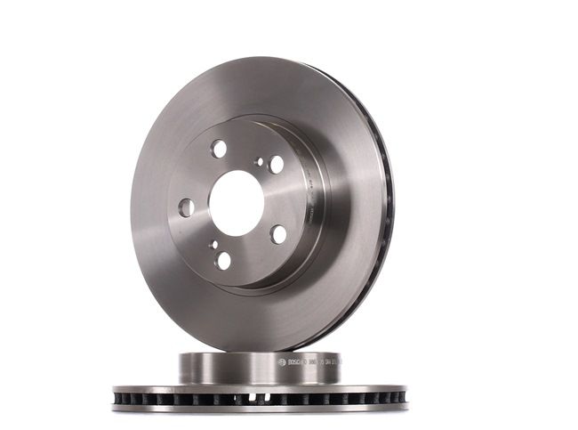 BOSCH 0 986 479 564: Remschijf Ø: 255mm, Geventileerd, Ø: 255mm, Geolied