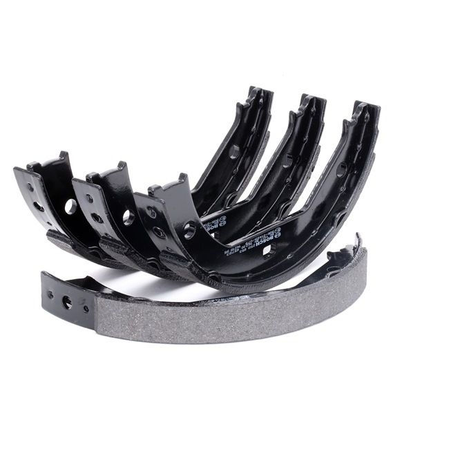 BOSCH 0 986 487 607 Комплект спирачна челюст, ръчна спирачка BMW 3 (E90) 163 K.C. дизел цена