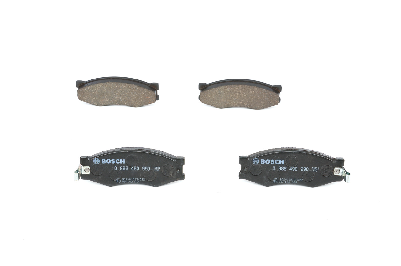 BOSCH 0 986 490 990 Bremsbeläge NISSAN NAVARA Pritsche/Fahrgestell (D21) 79 PS Diesel Kosten