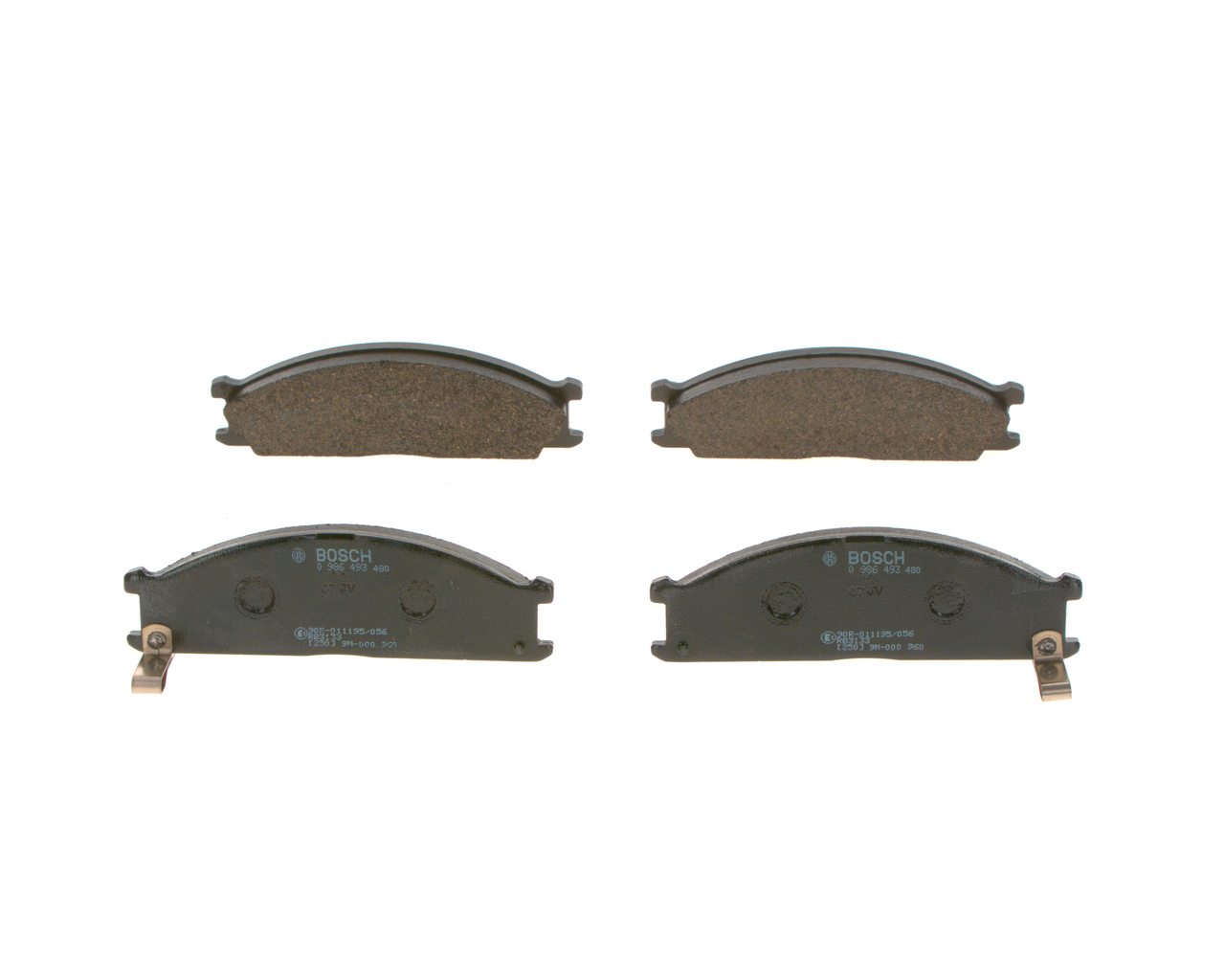 BOSCH 0 986 493 480: Bremsbeläge