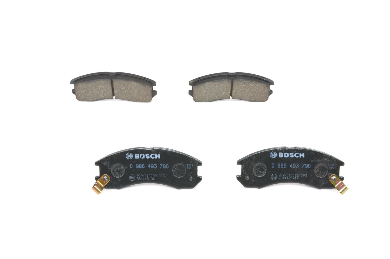 BOSCH 0 986 493 790 Τακάκια φρένων MAZDA MX-6 (GD) 147 PS Βενζίνη κόστος