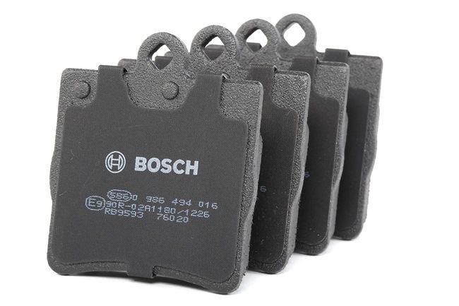 BOSCH 0 986 494 016 Τακάκια φρένων MERCEDES-BENZ C-class Coupe (CL203) 170 PS Βενζίνη κόστος