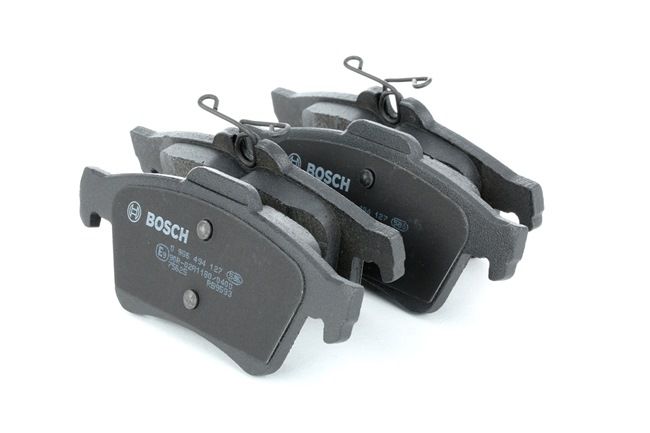 BOSCH 0 986 494 127: Juego de pastillas de freno Chapa antichirridos