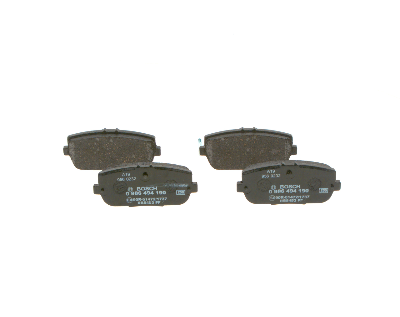 BOSCH 0 986 494 190 Τακάκια φρένων MAZDA MX-5 IV (ND) 131 PS Βενζίνη κόστος