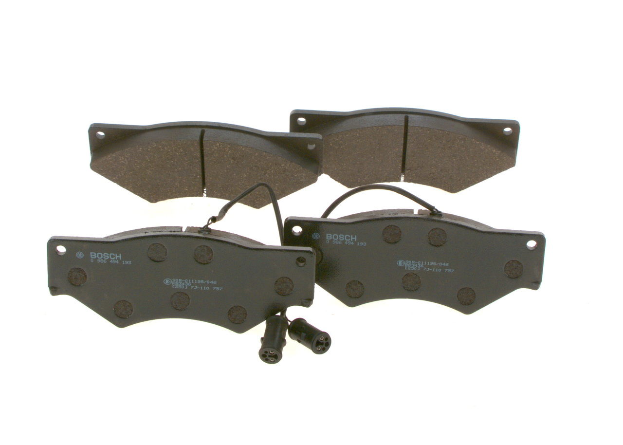 BOSCH 0 986 494 193: Piduriklotsid