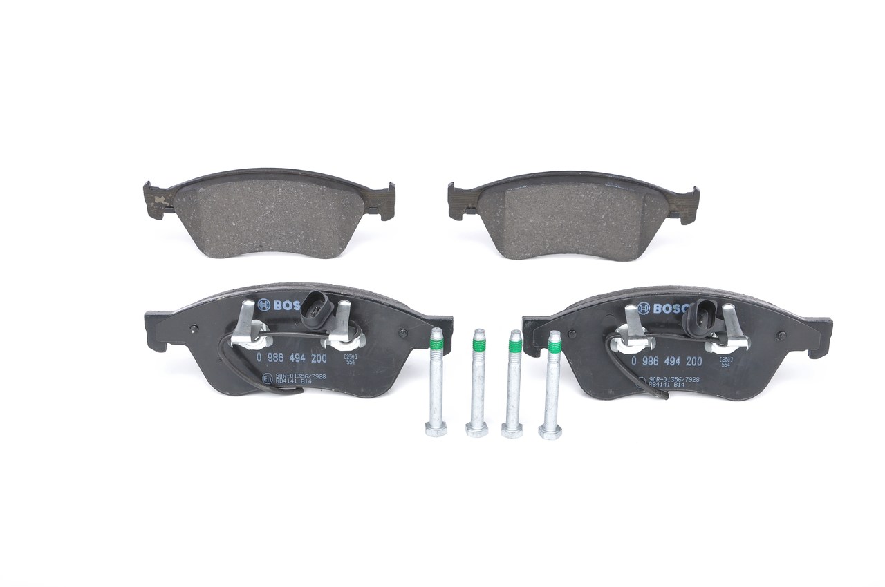 BOSCH 0 986 494 200 Juego de pastillas de freno VOLKSWAGEN Phaeton (3D1, 3D2, 3D3, 3D4, 3D6, 3D7, 3D8, 3D9) 335 cv Gasolina costo