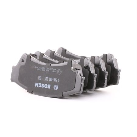 BOSCH 0 986 494 221: Bremsbeläge mit Anti-Quietsch-Blech, mit Montageanleitung
