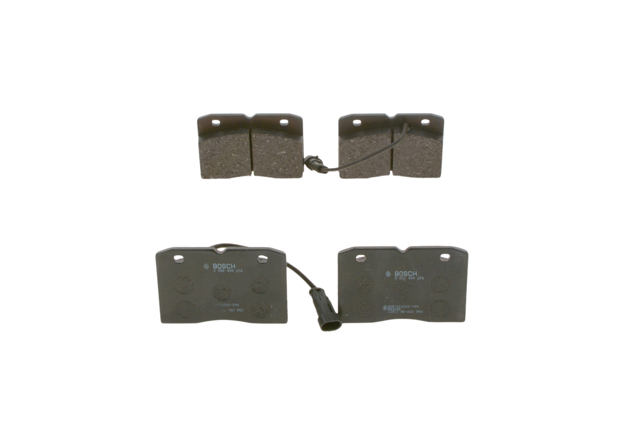 BOSCH 0 986 494 276 Remblokken IVECO DAILY 2 Pritsche/Fahrgestell 103 Pk Diesel kosten