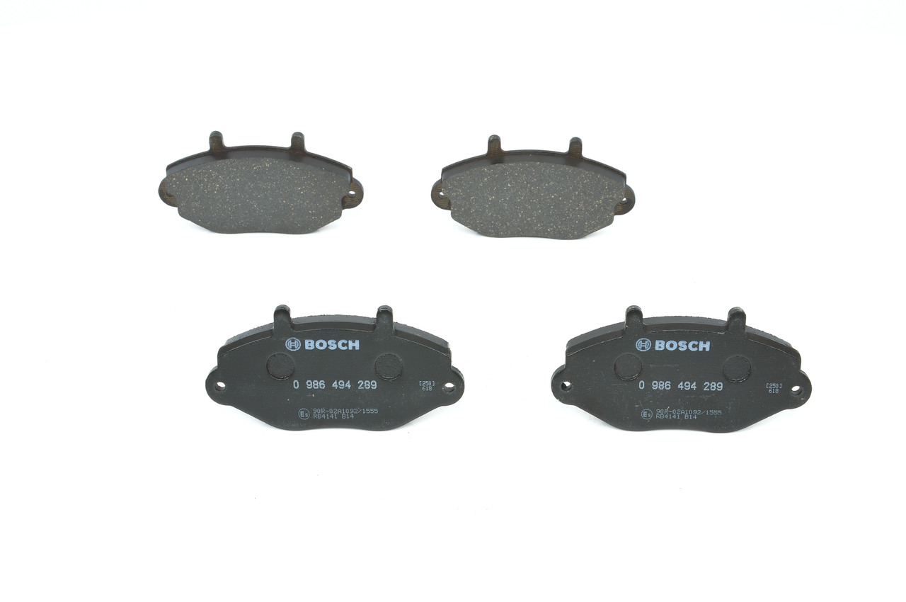 BOSCH 0 986 494 289 Τακάκια φρένων FORD Transit Mk4 Φορτηγό πλατφόρμα/Σασσί (VE83) 75 PS Πετρέλαιο κόστος