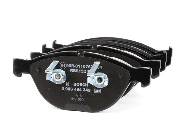 BOSCH 0 986 494 349 Sada brzdových destiček, kotoučová brzda ALPINA B7 (E65) 500 HP Benzín cena