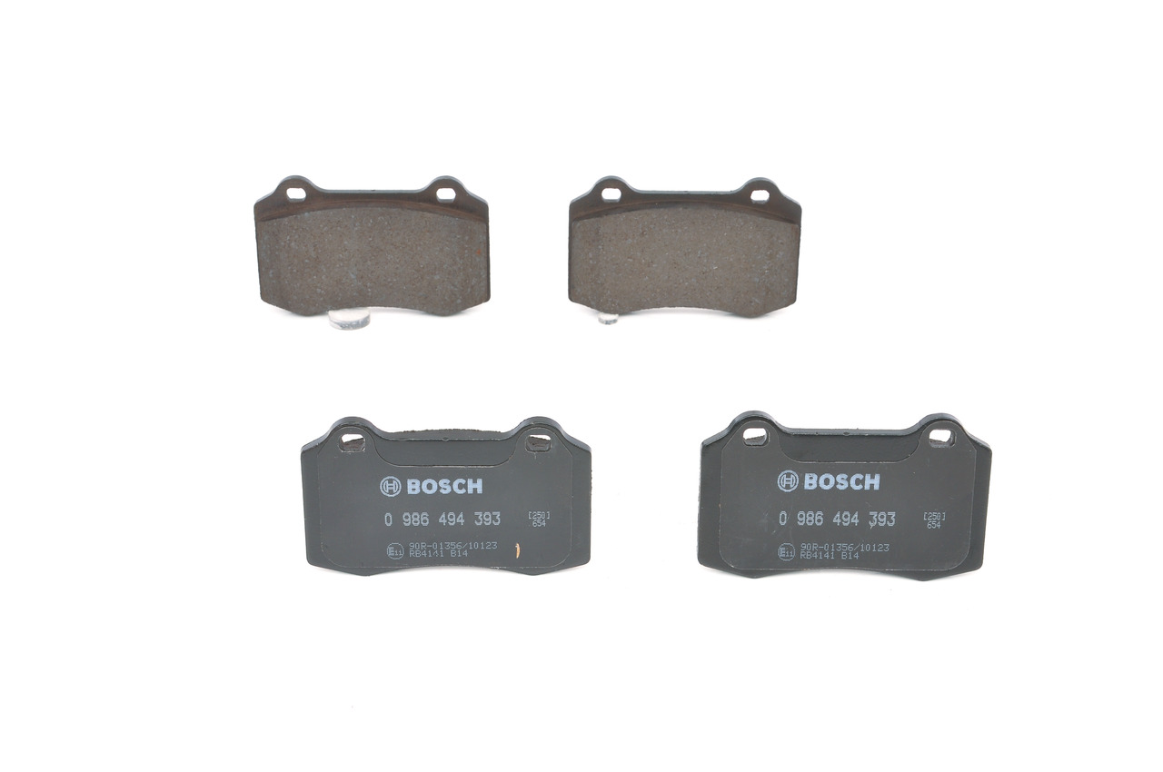 BOSCH 0 986 494 393 Brzdové platničky JAGUAR S-Type (X200) 396 KS Benzín cena