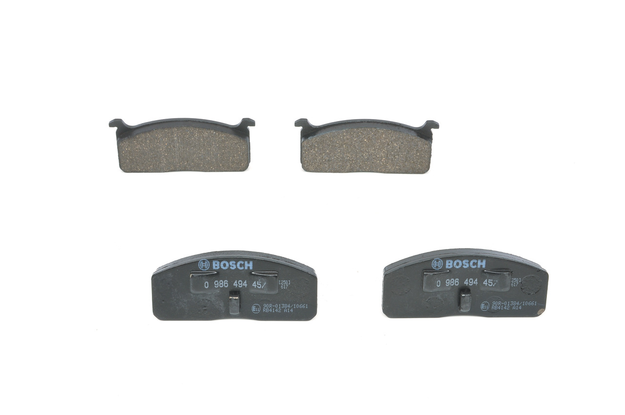 BOSCH 0 986 494 457 Bremsbeläge mit Montageanleitung