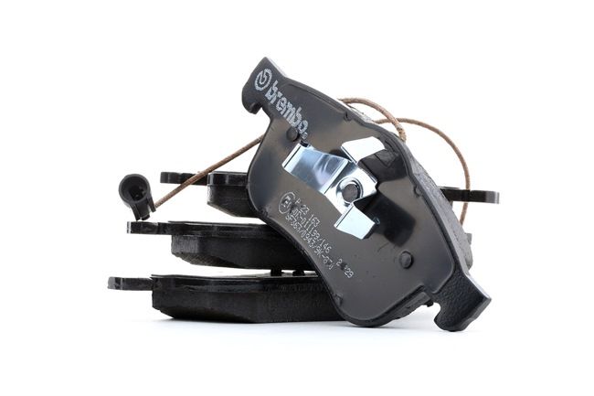BREMBO P 23 163: Plăcuțe de frână PRIME LINE cu acceasorii, cu clema piston, cu tabla anti scartait