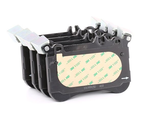 BREMBO P 50 121: Plăcuțe de frână fara accesorii, cu greutati de echilibrare, cu tabla anti scartait, PRIME LINE - Ring