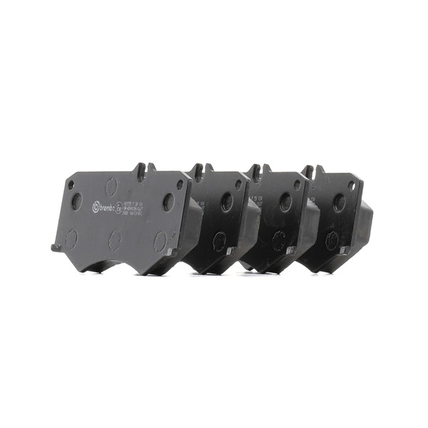 BREMBO P 50 134: Remblokken PRIME LINE Zonder toebehoren, Met anti-kreukplaat